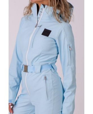 Women's Chic Ski Suit - Ice Blue