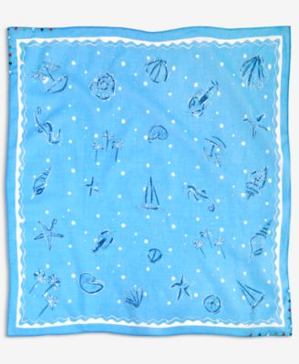 Seas The Day Square Scarf