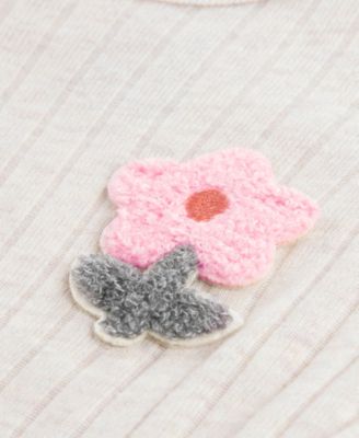 Baby Girls' Round Neck Romper