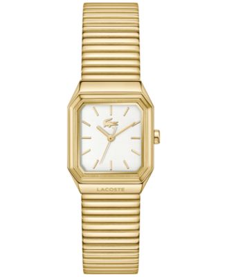 Women's Rene Gold Tone Stainless Steel Mesh Bracelet Watch, 23x30.8mm