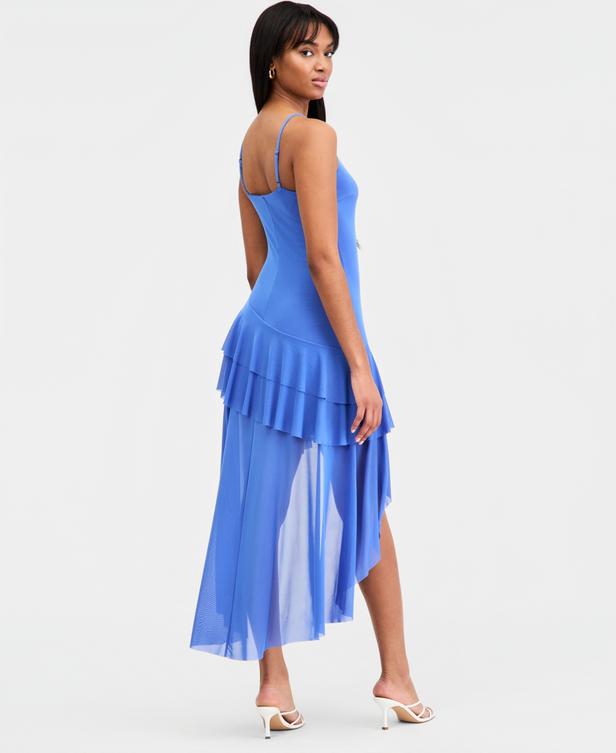 Bar Iii Women's Tiered High-Low Dress, Macy's Exclusive