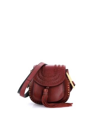 Mini Hudson Handbag Whipstitch Leather