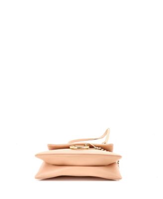 Small Faye Top Handle Bag Leather