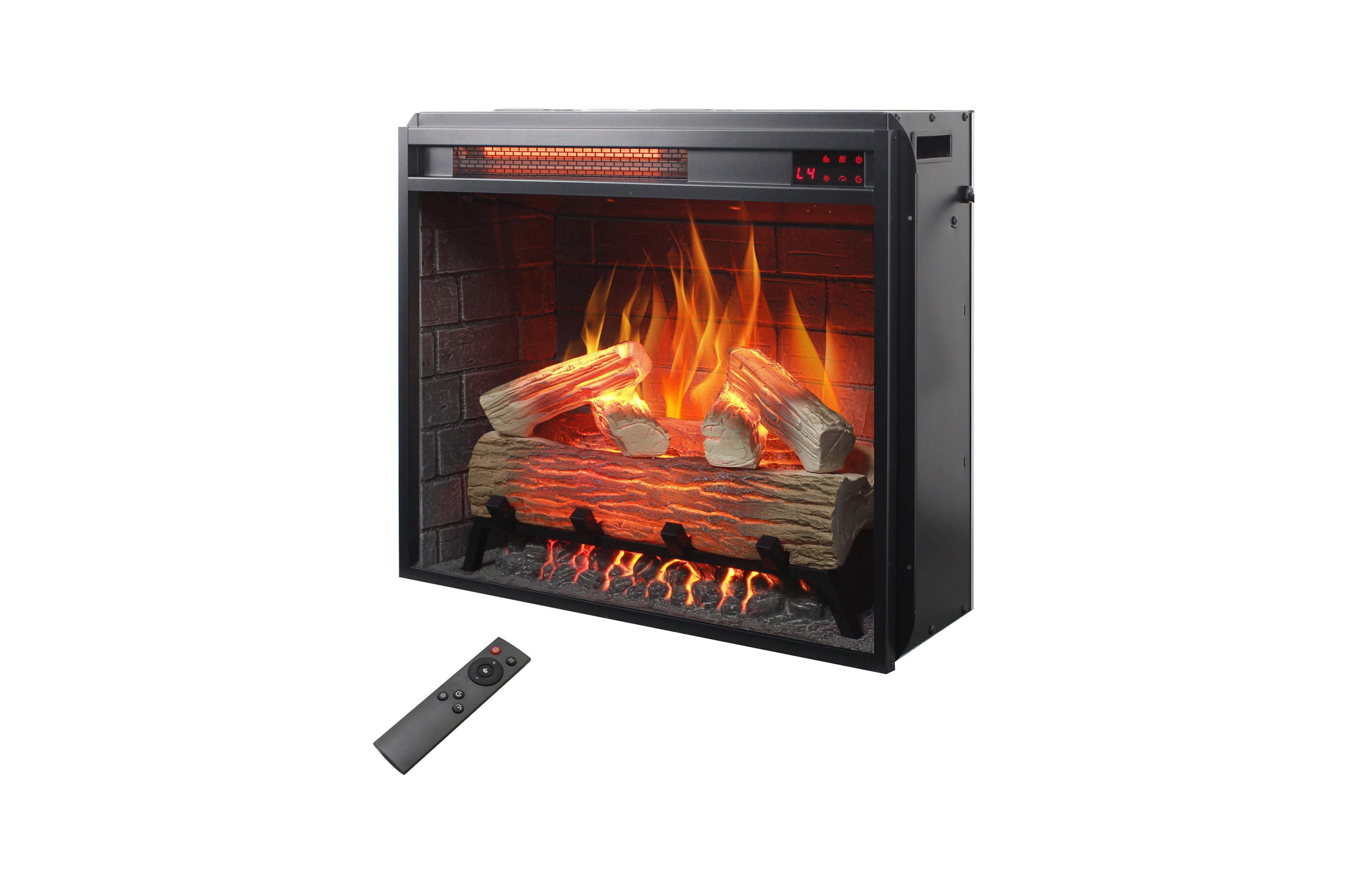 Clihome 23-Inch Infrared Electric Fireplace Insert