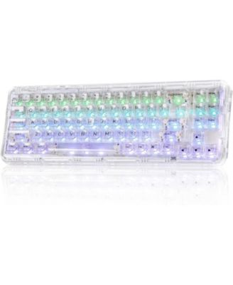 X71 Wireless Hot Swappable Transparent Mechanical Keyboard