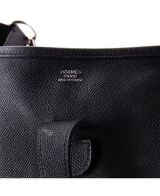 Pre-Owned HERMES GM Evelyne Bag Gen III Epsom