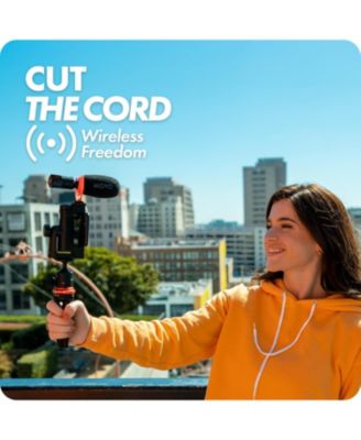 WM-VXR10 Wireless Shotgun Mic Adapter for iPhone/Lightning Devices - Compatible VXR10, VXR10-PRO and Rode VideoMicro