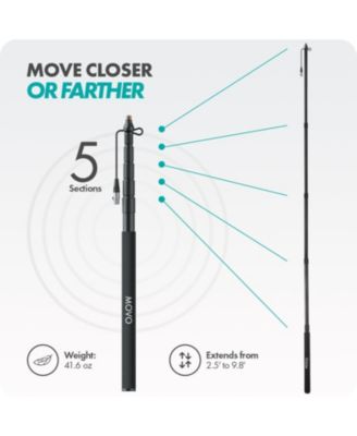 CMP-17C Professional 9.8' Aluminum Boom Pole for Shotgun Microphones with Internal XLR Cable