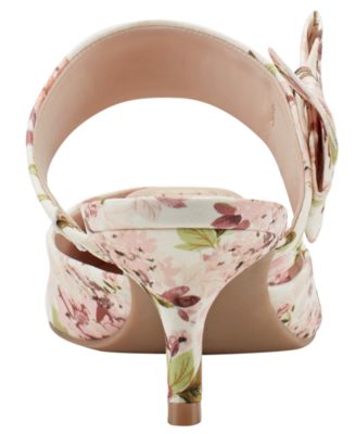 Women's Millie Bow Strap Kitten Heel Mules
