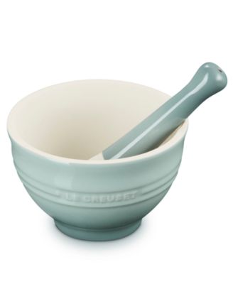 Stoneware 2-Pc. Mortar and Pestle Set