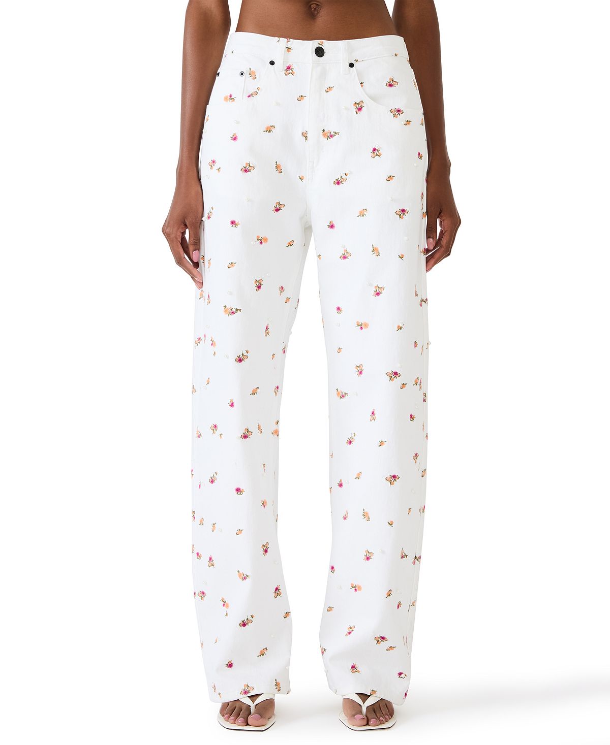 Steve Madden Women's Sydnee Barrel Jeans view 3 — MAYCSS fashion products