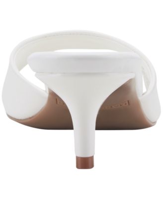 Women's Sagi Slip-On Kitten Heel Dress Sandals