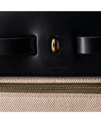 31 Herbag Zip Leather and Toile