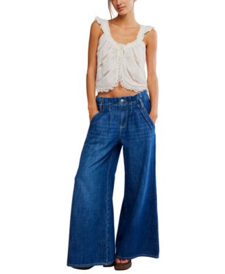 Juniors' Forager Super Wide-Leg Jeans