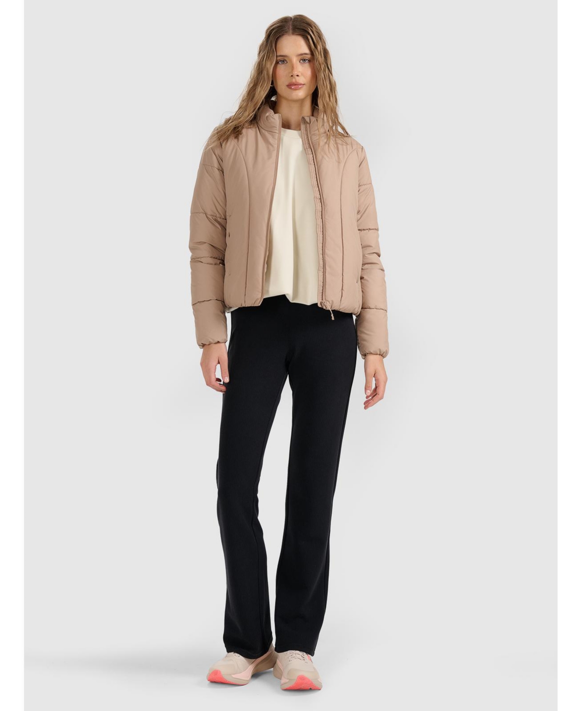 4F Women's down jacket with synthetic filling