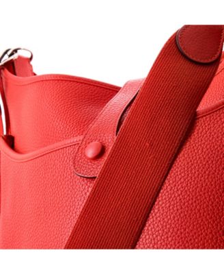 Pre-Owned HERMES PM Evelyne Bag Gen III Clemence