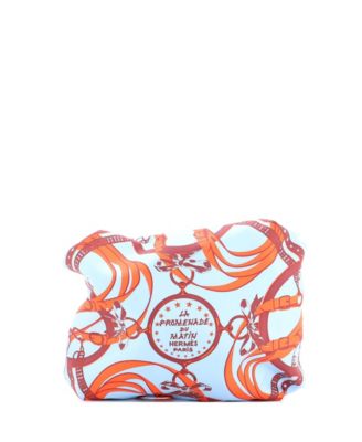 Balusoie Bag Printed Silk and Leather