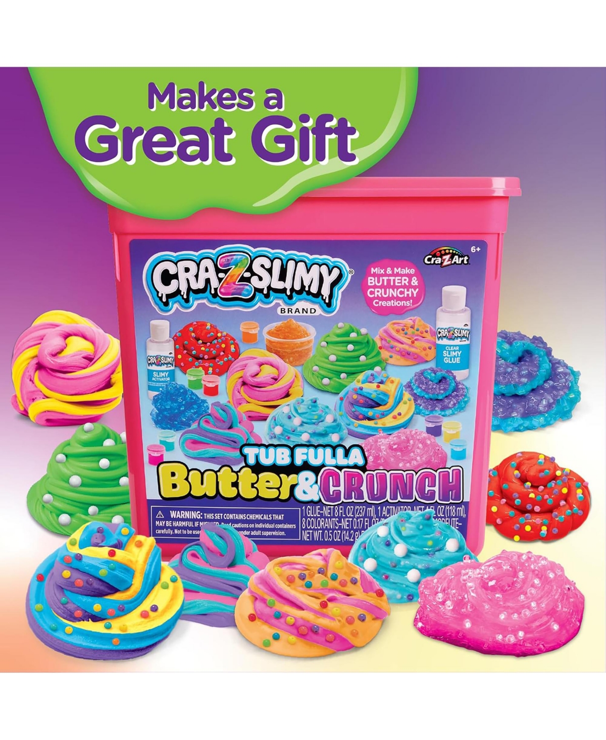 Cra-z Slimy: Tub Fulla Butter & Crunch