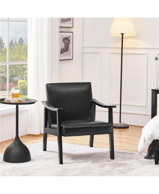 Modern Accent Chair Mid-Century Upholstered Armchair