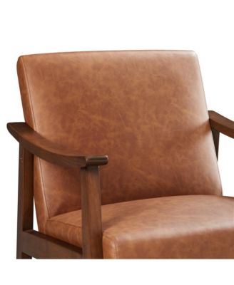 Modern Accent Chair Mid-Century Upholstered Armchair