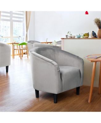 28.5″ Velvet Club Chair Accent Arm Chair for Living room