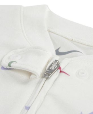 Baby Boys' and Girls' Printed Viscose Footed Coverall