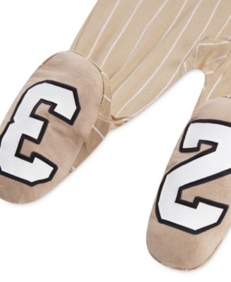 Baby Boys' and Baby Girls' MJ 23 Jersey Footed Coverall