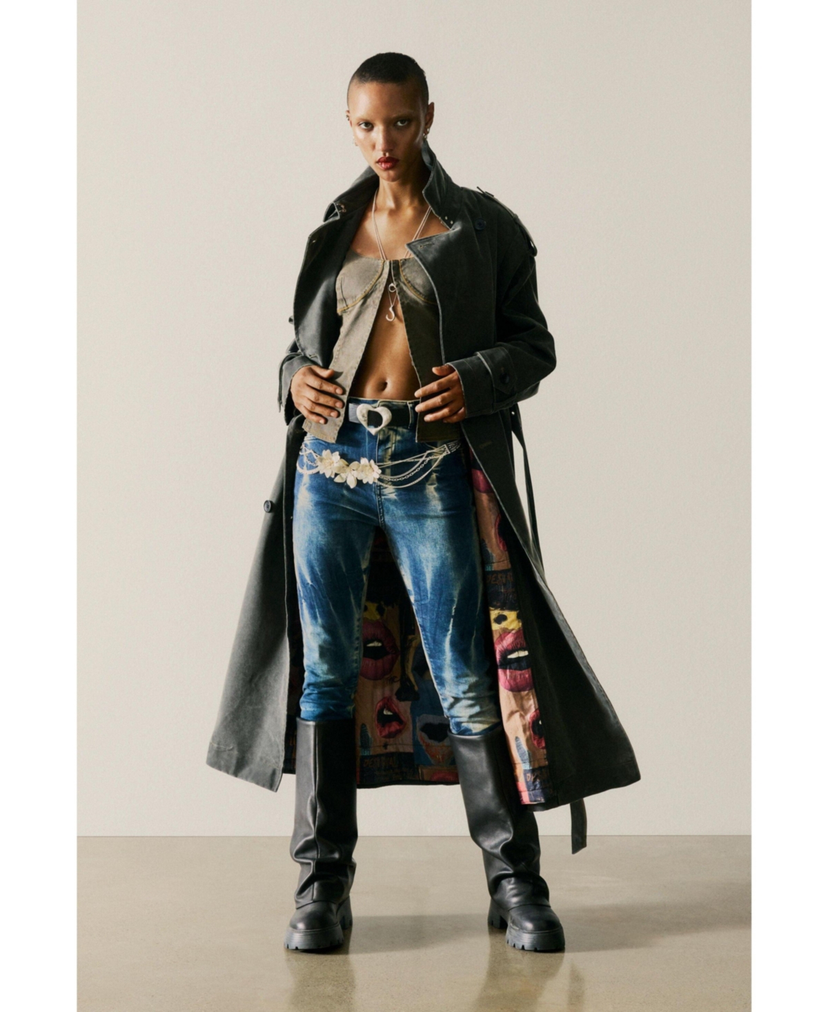 Desigual Women's Tie Dye Jeans