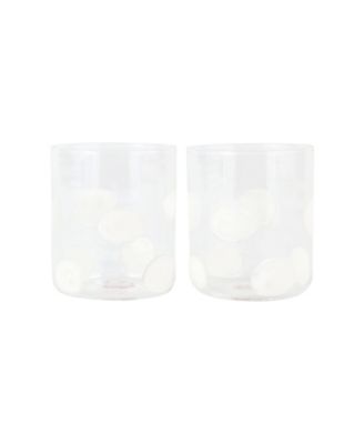 Drop Old Fashioned Whiskey Glasses, Set of 2