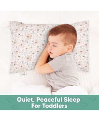 Toddler 13X18 Pillowcase, Soft Waterproof Pillow Protector Cover for Kids, Boys, Girls, Travel