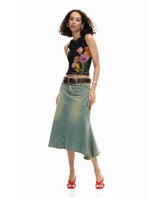 Women's Tulle floral T-shirt