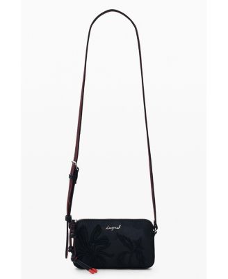 Women's Small textured crossbody wallet