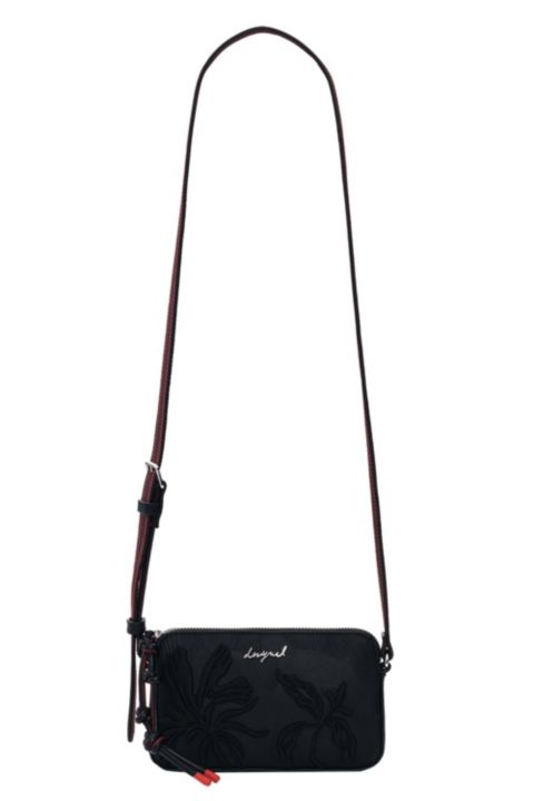 Desigual Small textured crossbody wallet
