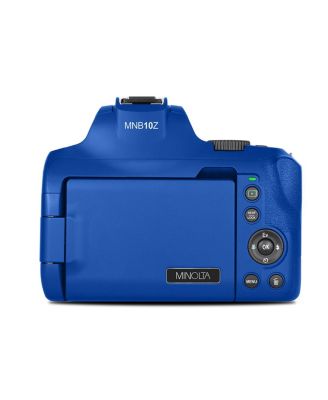 MINOLTA MNB10Z 64 MP / 4K Ultra HD Bridge Camera w/10x Optical Zoom (Blue)