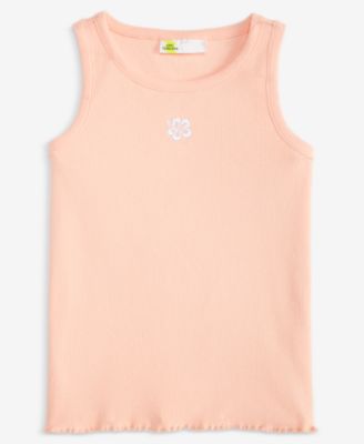 Girls' 5-20 Ribbed Tank Top