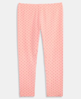 Girls' 12M-5T Dot-Print Leggings
