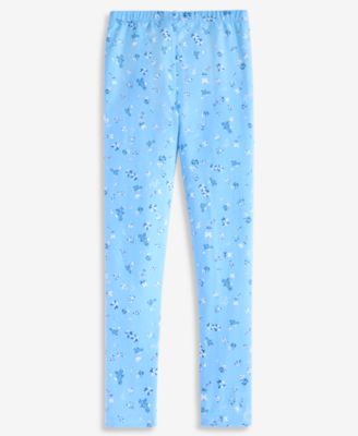 Girls' 5-20 Floral-Print Leggings