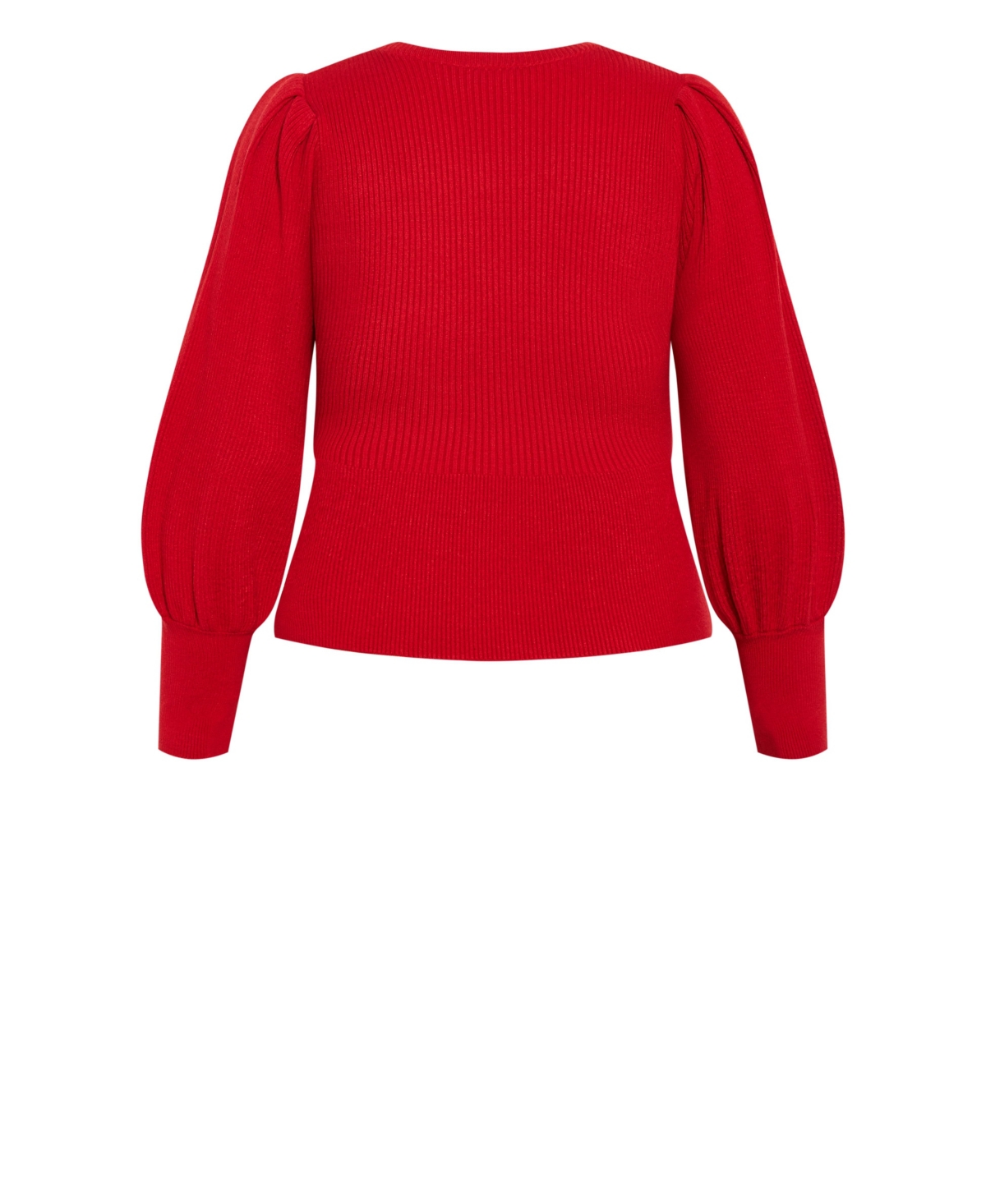 City Chic Plus Size Jojo Rib Sweater