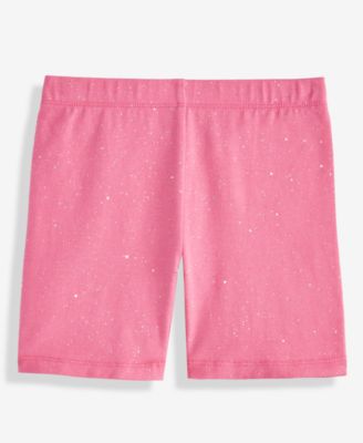 Girls' Toddler 12M-5T Sparkle-Print Bike Shorts