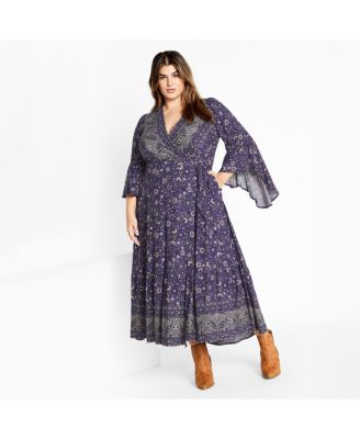 Women's Belle Wrap Maxi Dress