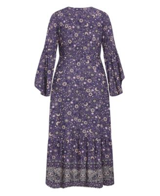 Women's Belle Wrap Maxi Dress