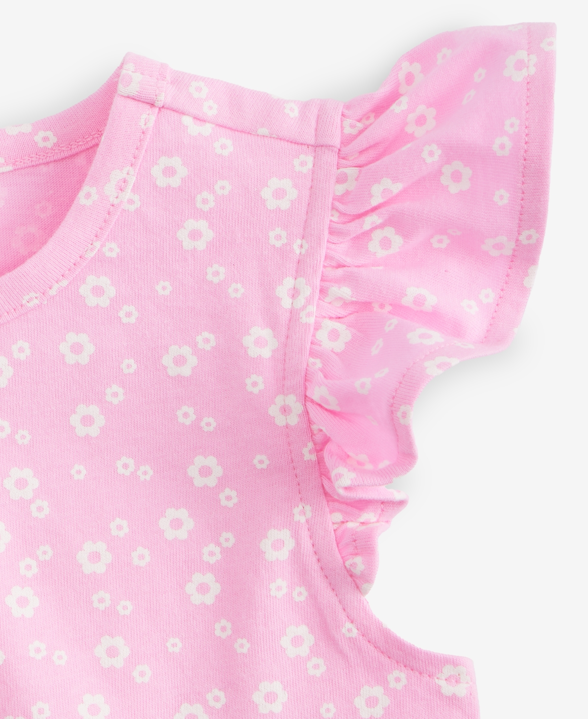 Epic Threads Girls' Toddler 12M-5T Floral-Print Cotton Tie-Front T-Shirt, Macy's Exclusive