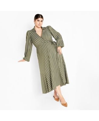 Plus Size Selena Wrap Dress