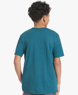 Boys' 8-20 Silicone Logo Crewneck T-Shirt