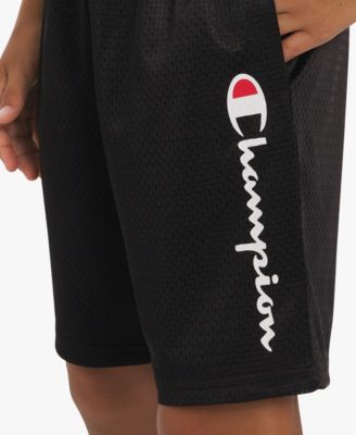 Boys' 8-20 Label Logo Signature Shorts