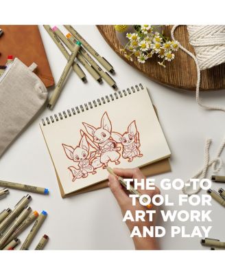 Pigma Micron Black Ink Multi-tip Set, 72 Pen Count