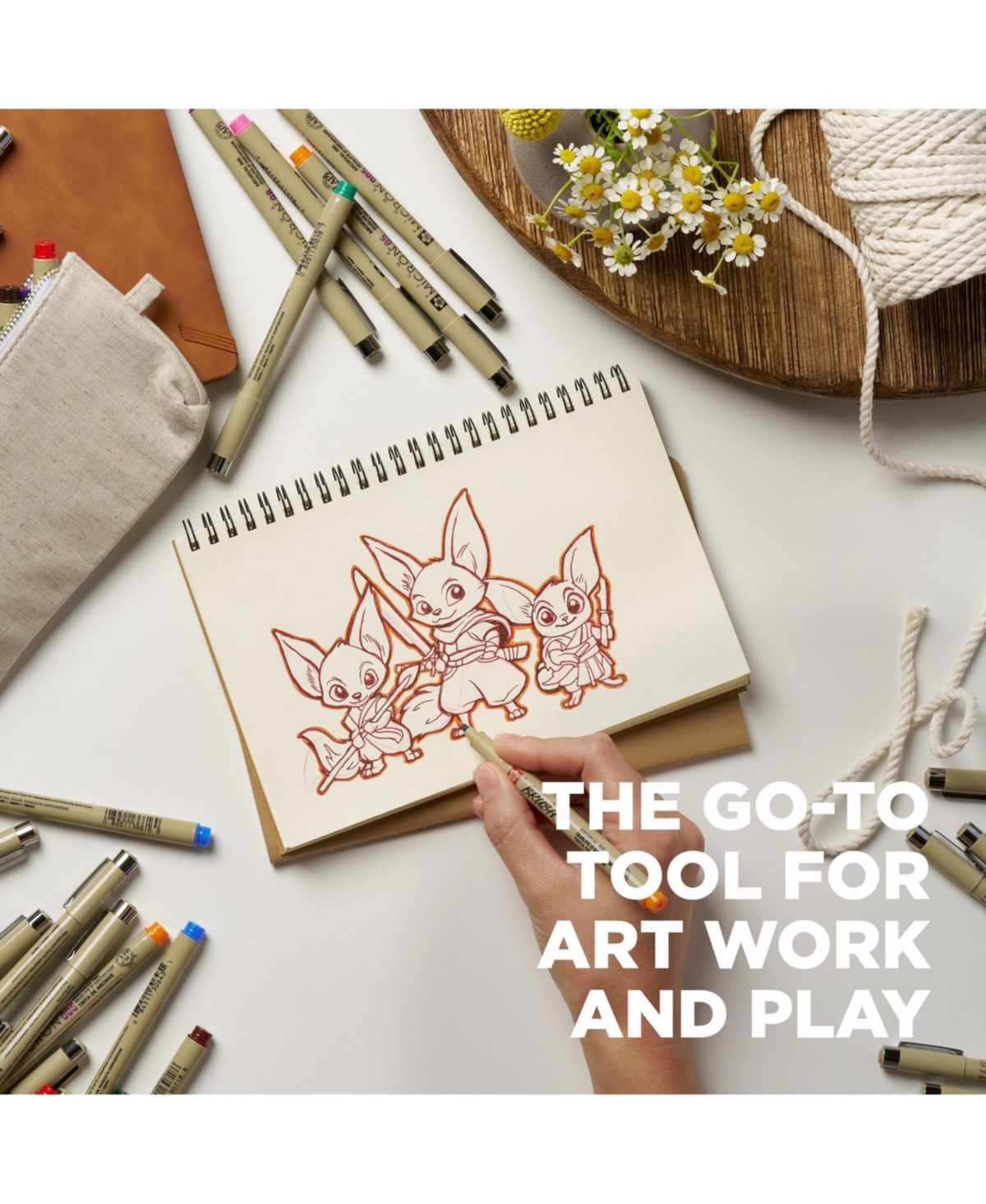 Sakura Pigma Micron Black Ink Multi-tip Set, 72 Pen Count