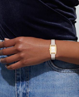 Women's Reese Chalk Leather Strap Watch, 20mm