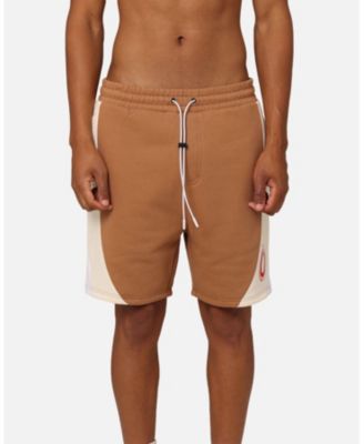 Men's C Star Panelled Shorts Tobacco