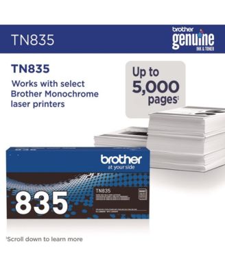 TN835 5,000 Page-Yield Super High-Yield Toner